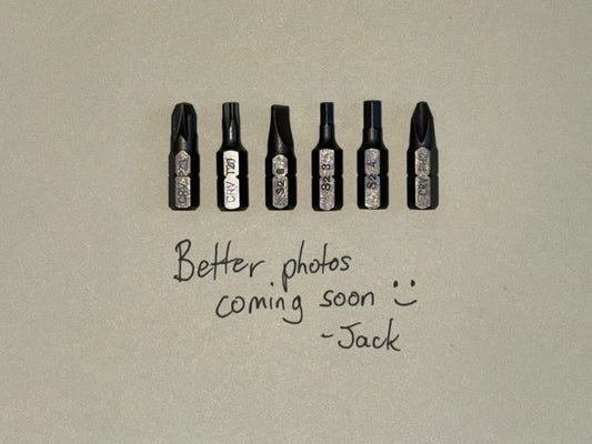 Backcountry Repair Screwdriver Bit Set (6-Piece)