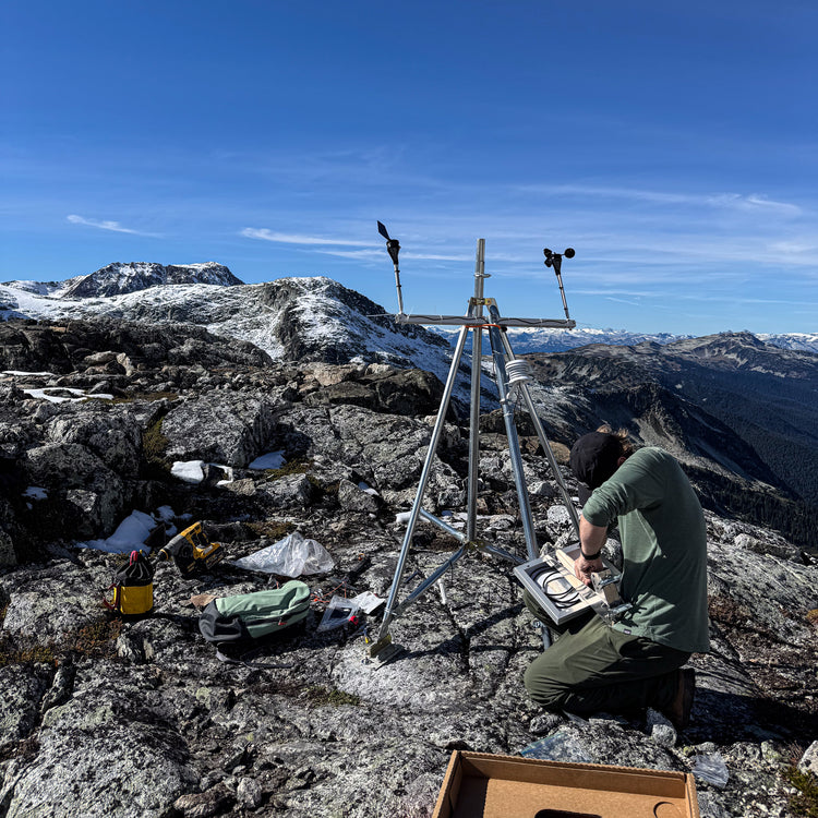 Custom Matzerpiez installation in the mountains
